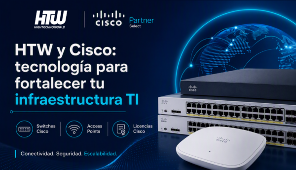 Soluciones Cisco de switches, access points y conectividad para infraestructura TI empresaria